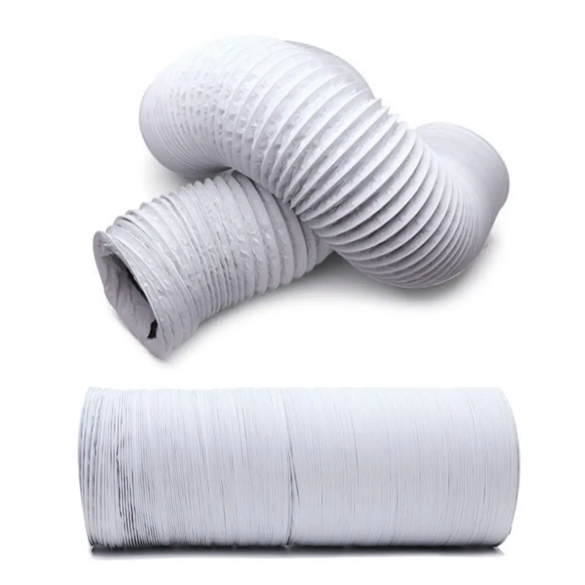 Flexible Hose Braided - 6M 150-80mm Dia Portable Flexible Air