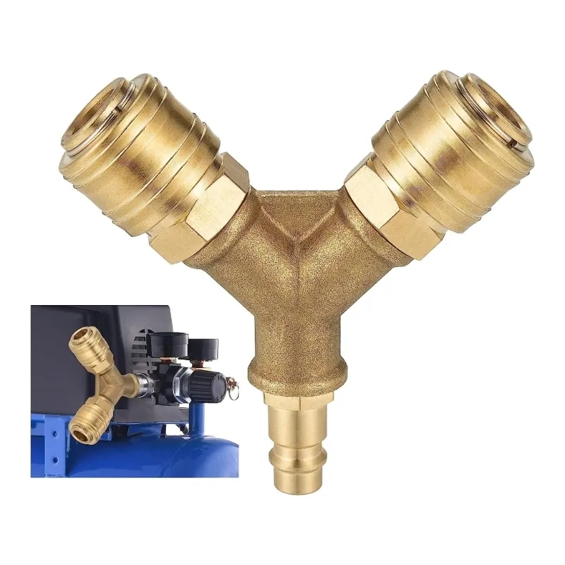 Upgraded Compressed Air Distri - Compression Fitting Brass reseña y precio