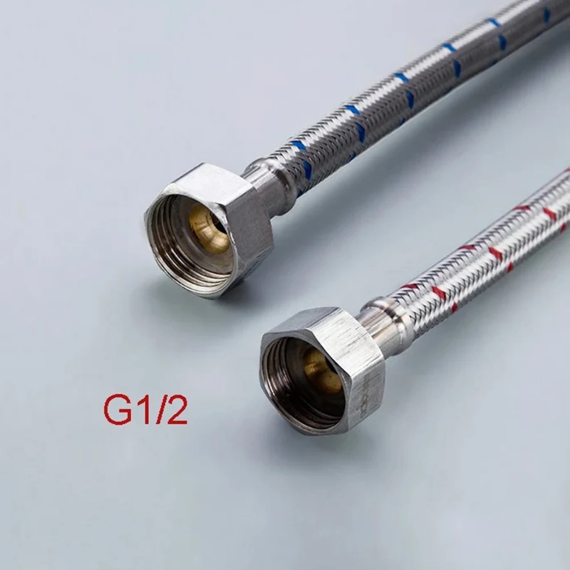 2PCS 60cm Flexible Plumbing Pi - Flexible Hose Braided reseña y precio