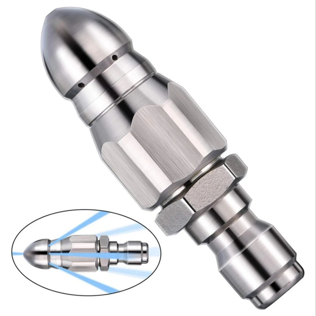 Water Jet High Pressure Spraye - Drain Pipe Clip reseña y precio