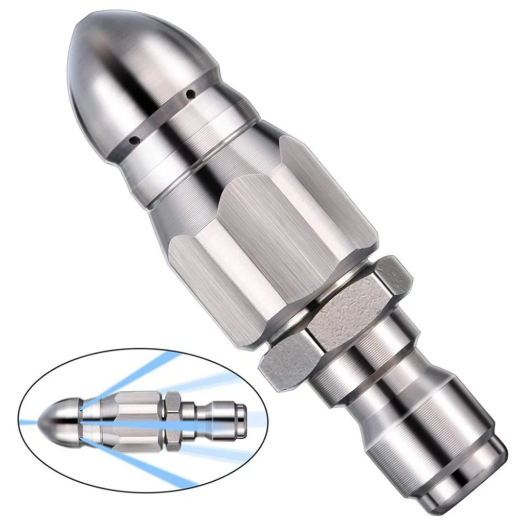 Water Jet High Pressure Spraye - Drain Pipe Clip reseña y precio