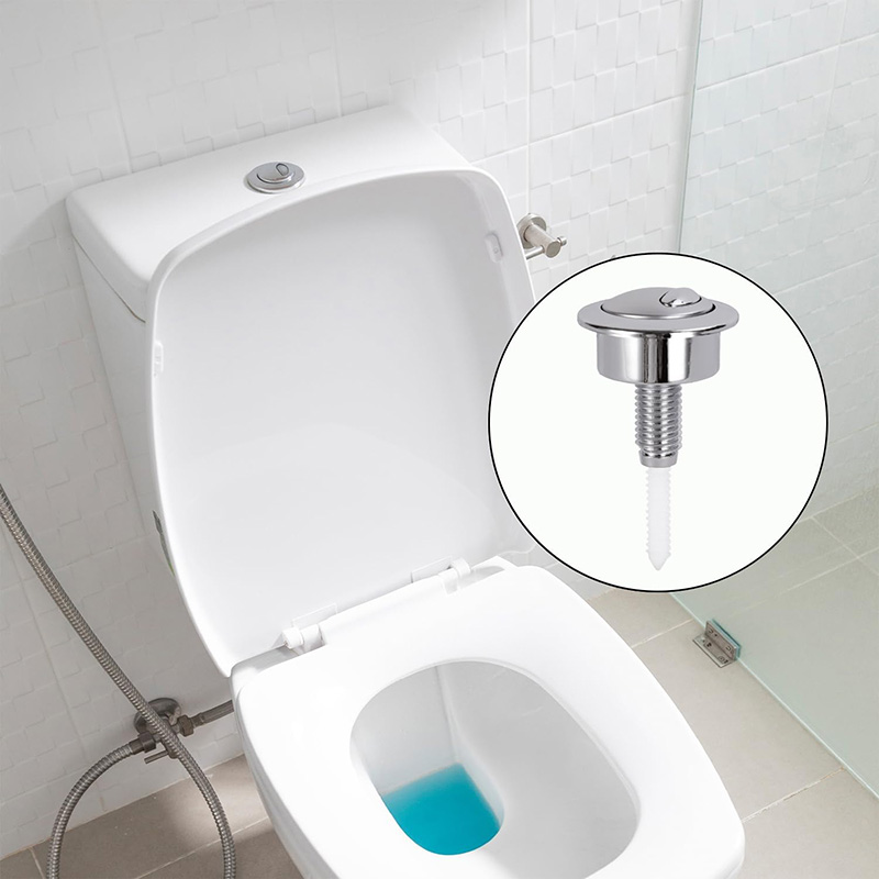 Dual Flush Toilet Button Flush - Toilet Fill Valve reseña y precio