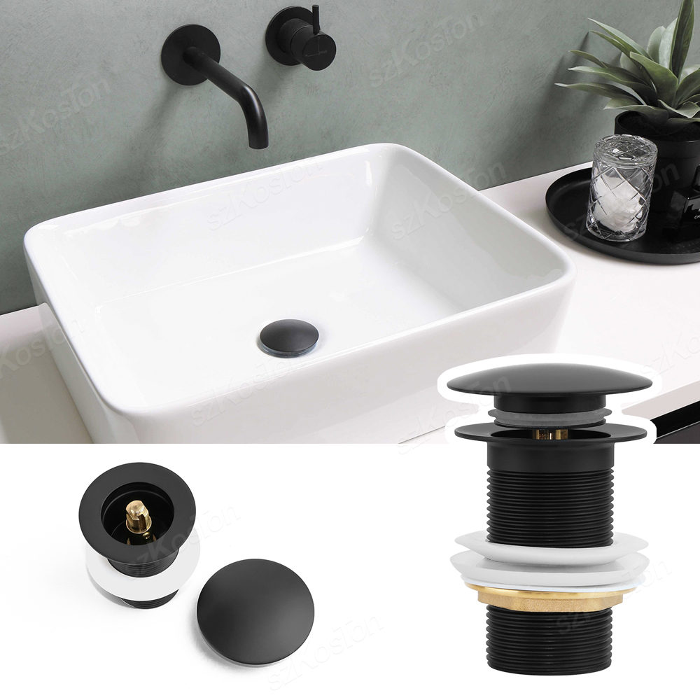 Bathroom Sink Stopper Washbasi - Overflow Pipe Clip reseña y precio