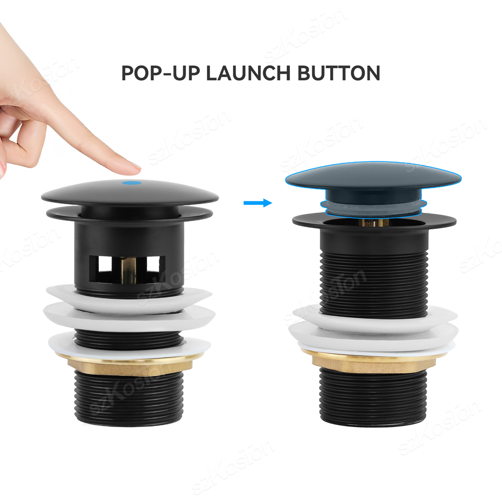 Bathroom Sink Stopper Washbasi - Overflow Pipe Clip reseña y precio