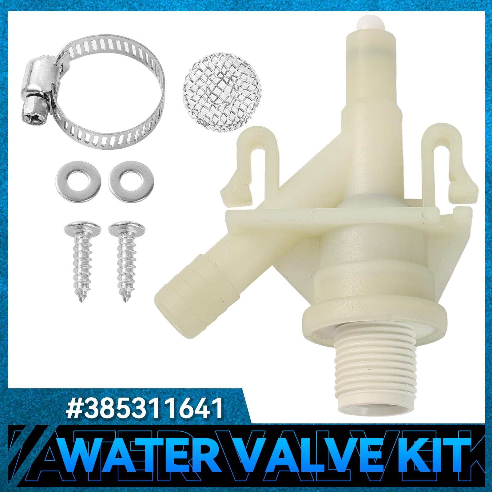 Plastic RV Camper Water Valve  - Toilet Fill Valve reseña y precio
