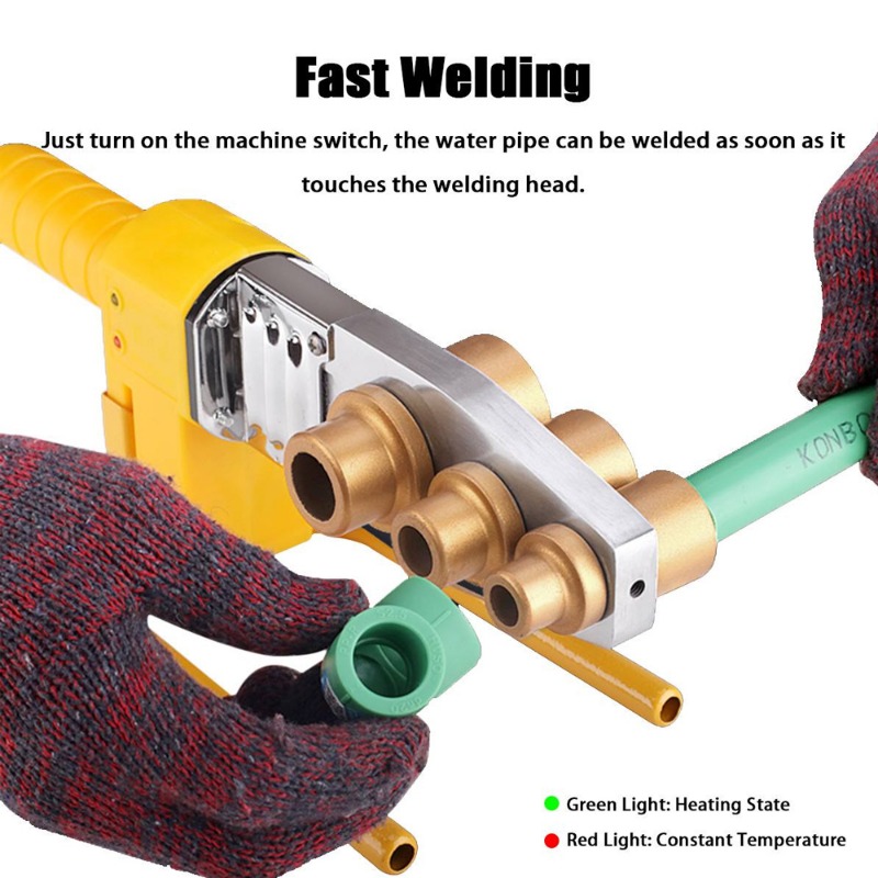 600/800/1000W Pipe Welding Mac - Pipe Freeze Spray reseña y precio