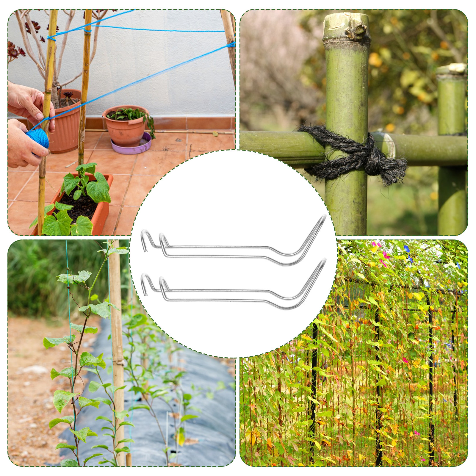 20Pcs Trellis Connection Buckl - Plastic Pipe Clip reseña y precio