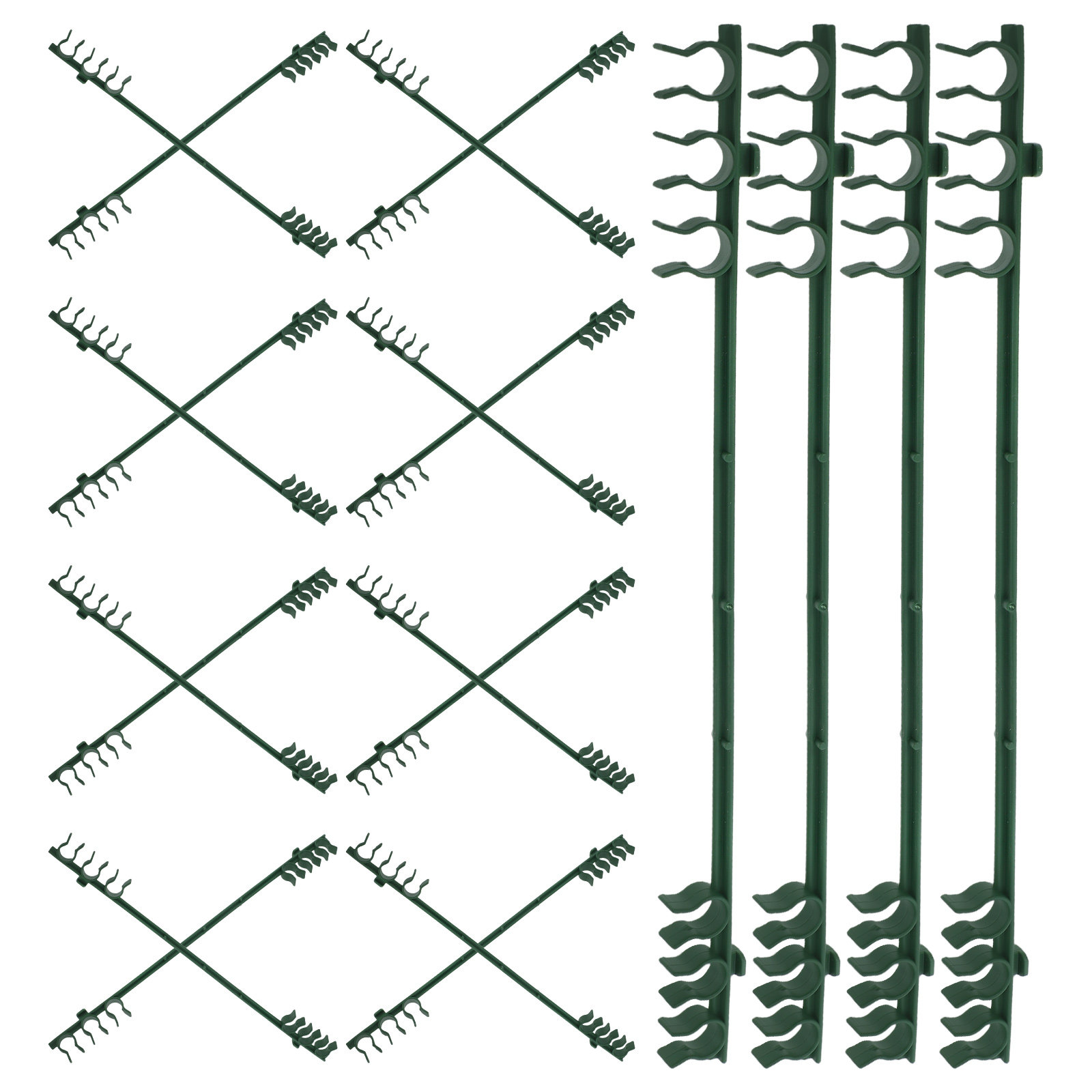 20Pcs Garden Buildings Tube Cl - Plastic Pipe Clip reseña y precio