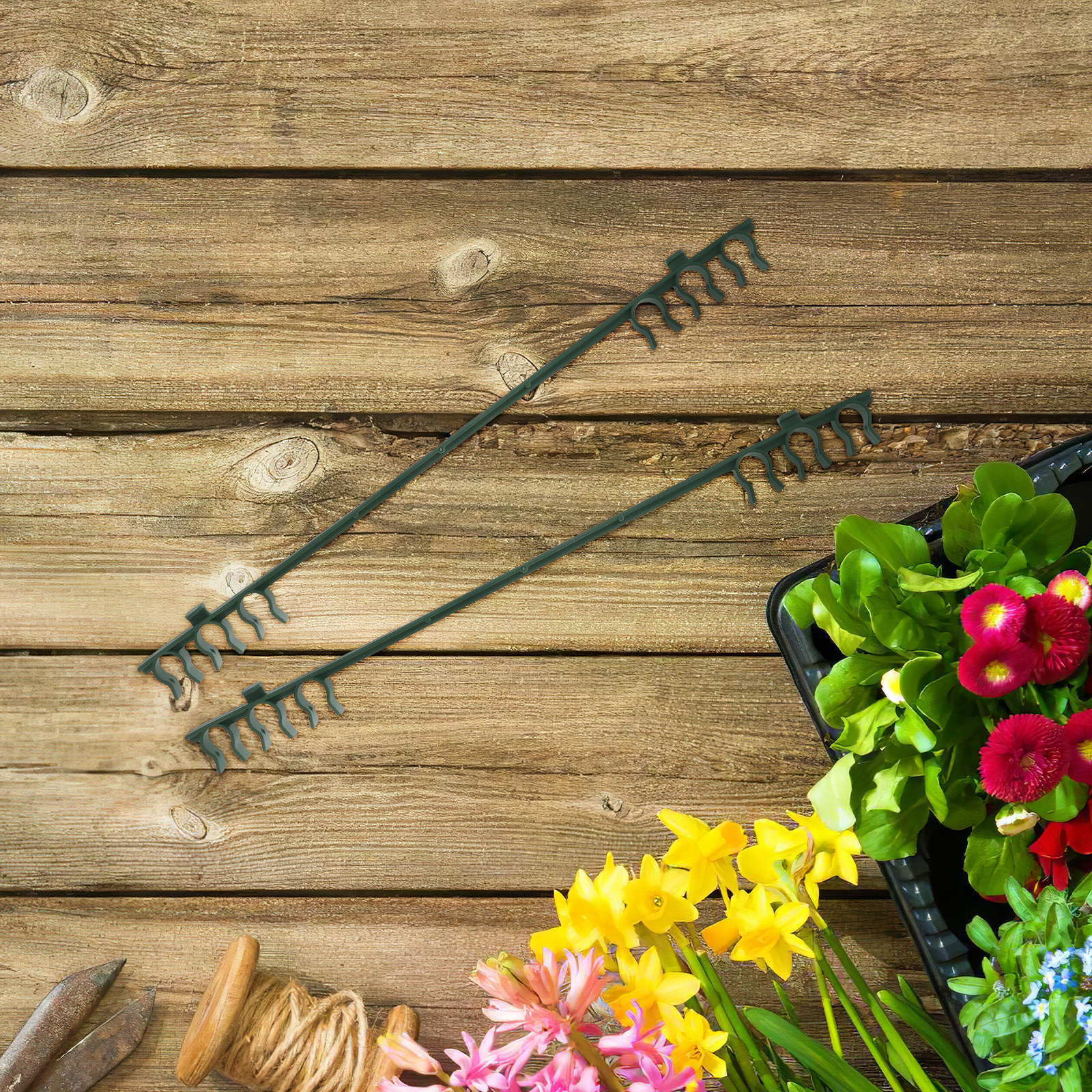 20Pcs Garden Buildings Tube Cl - Plastic Pipe Clip reseña y precio