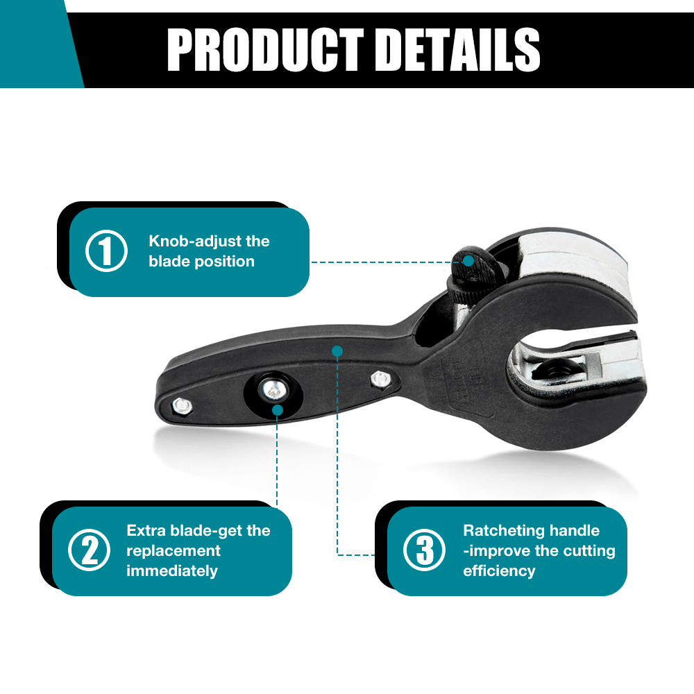 6-29mm Ratchet Pipe Cutter,Hom - Pipe Cutter Ratchet reseña y precio