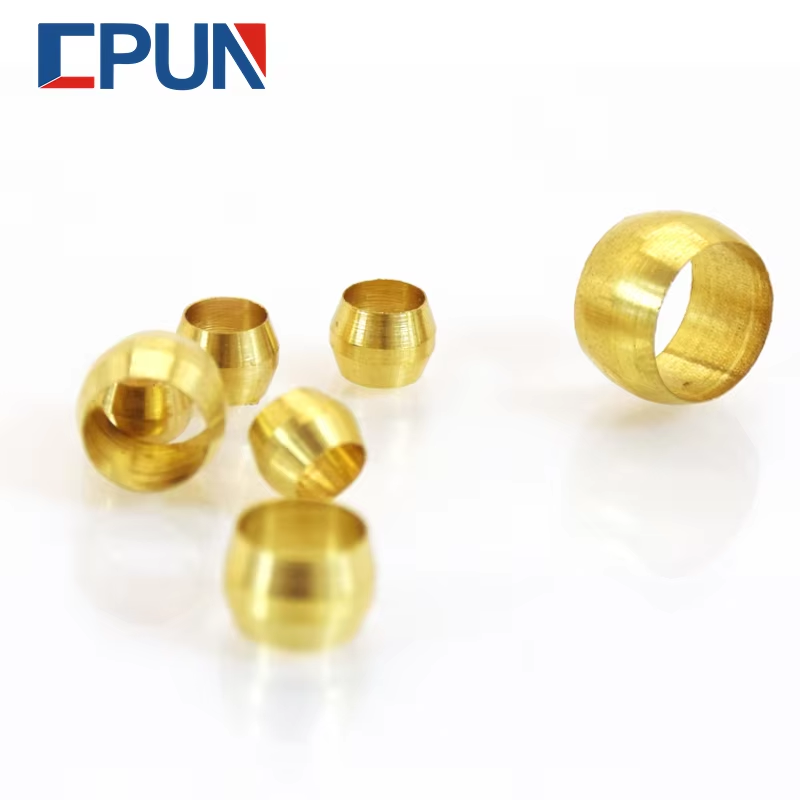 10pc Brass Double taper ferrul - Compression Fitting Brass reseña y precio
