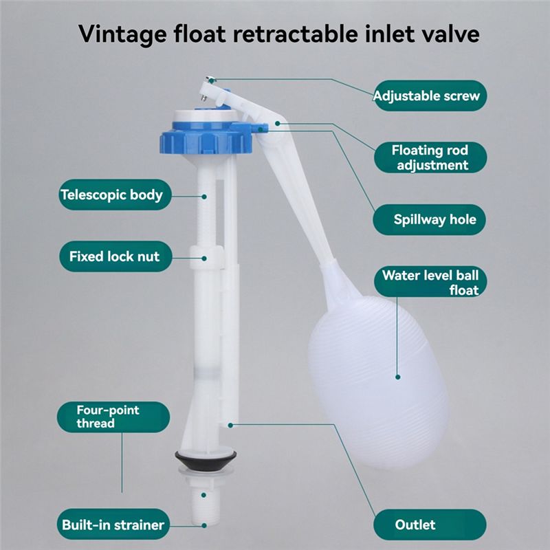 A04G-Adjustable Old Type Toile - Float Ball Valve reseña y precio