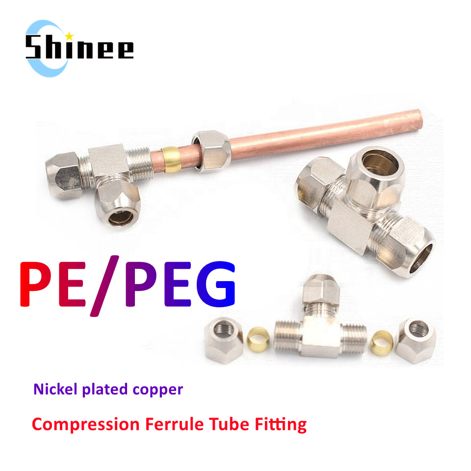 1PCS Pneumatic Fittings Brass  - Compression Fitting Brass reseña y precio