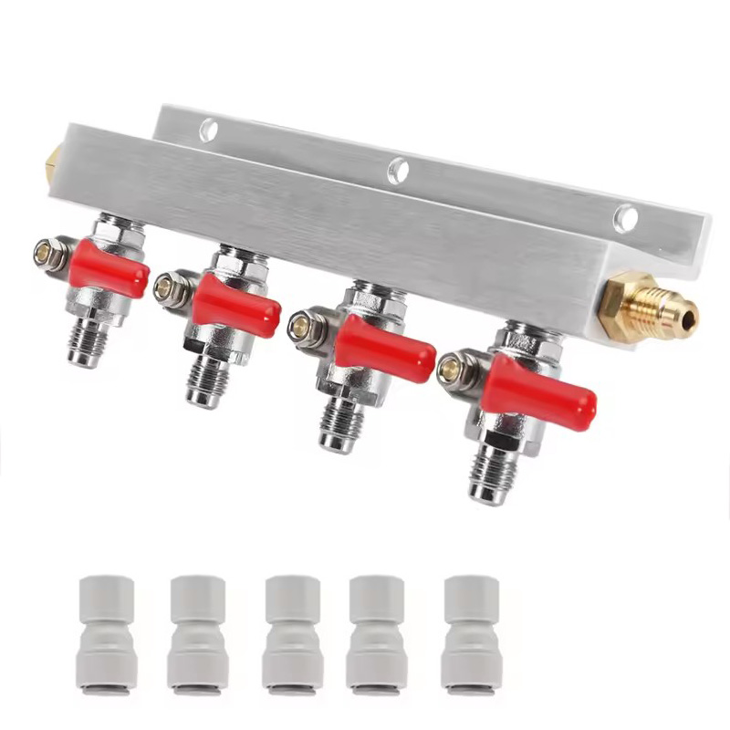 IMAICTUU 4 Way Gas Manifold Co - Push Fit Connector reseña y precio