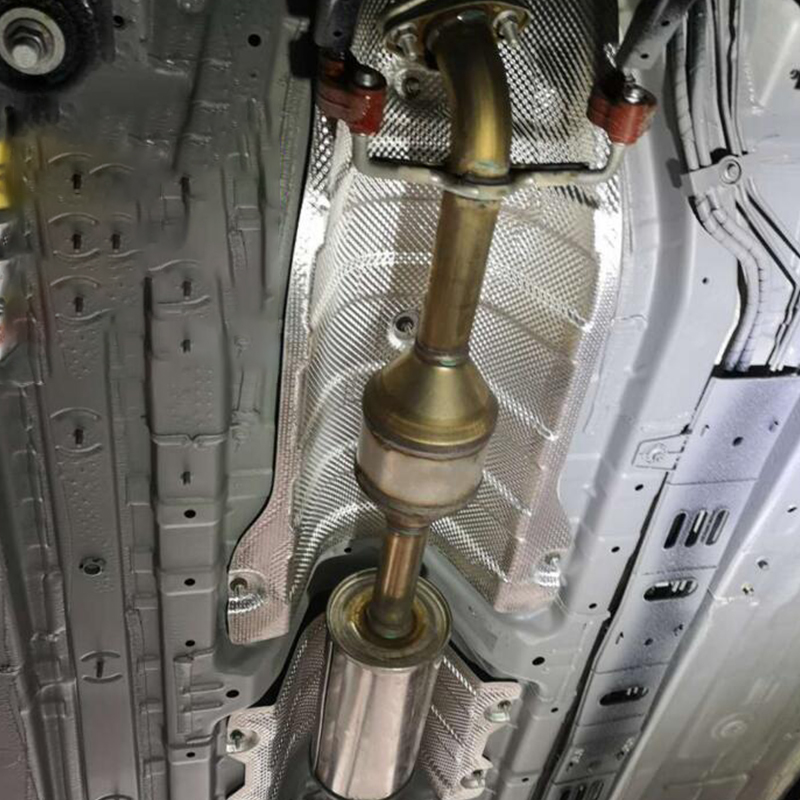 Car Embossed Aluminum Heat Shi - Pipe Freeze Spray reseña y precio