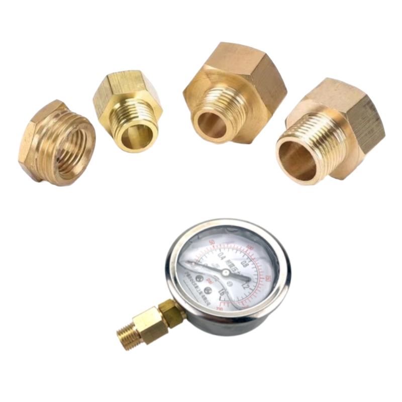 For Pressure Gauge Conversion  - Compression Fitting Brass reseña y precio