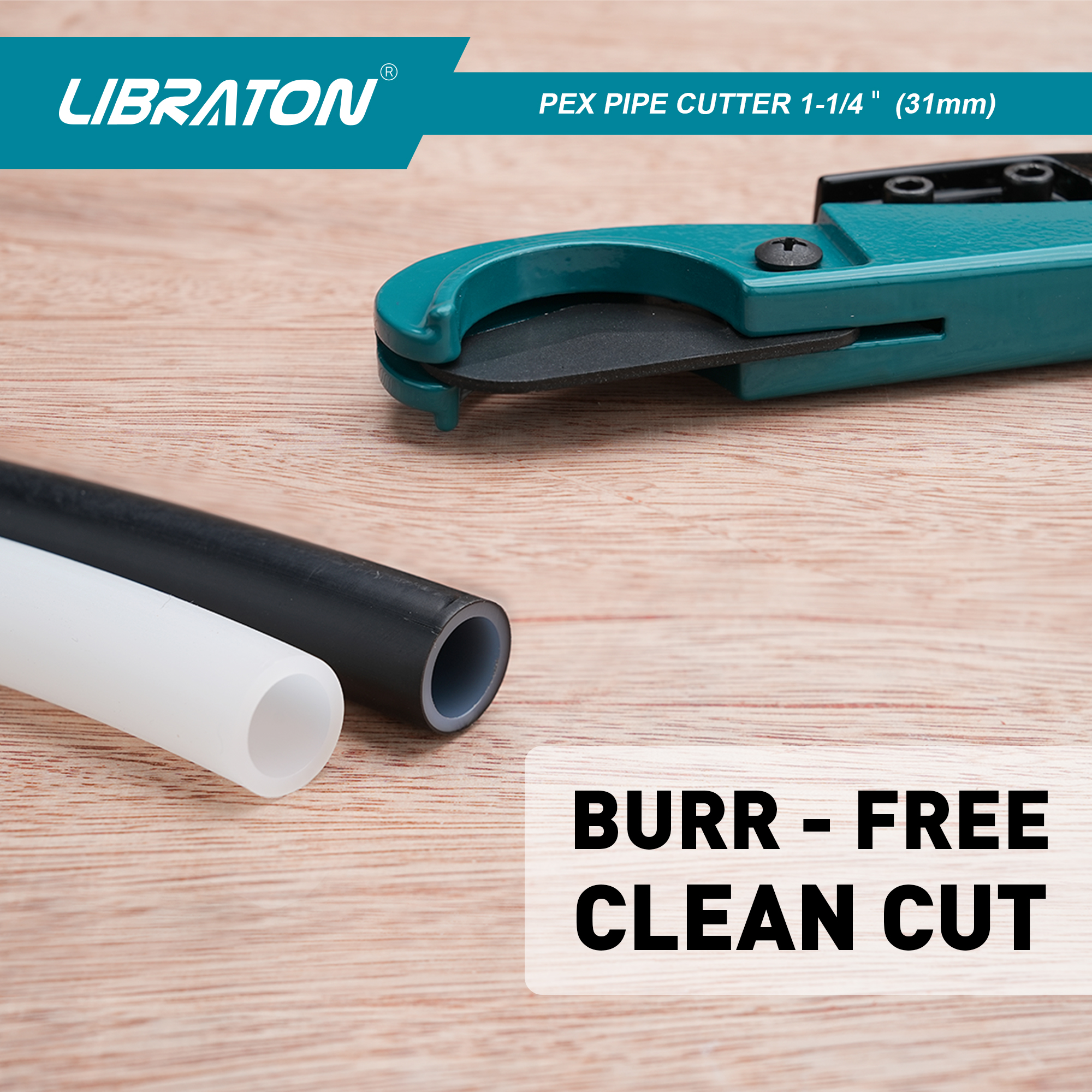 Libraton Pex Cutter 31mm Pex P - Pipe Cutter Ratchet reseña y precio