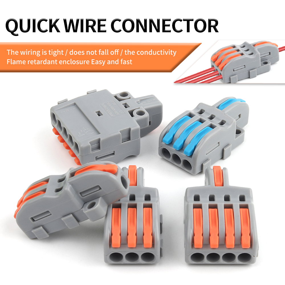10/100PCS Electrical Cable Con - Push Fit Connector reseña y precio