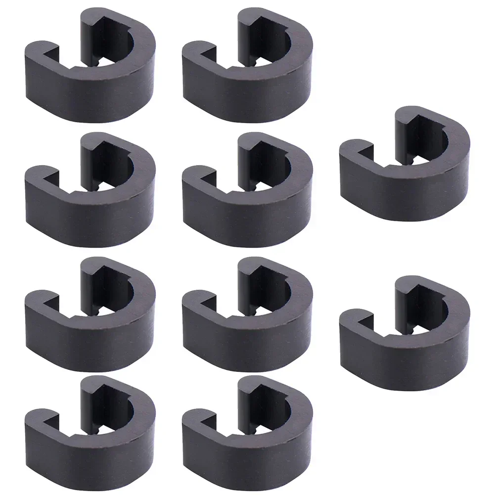 10pcs Bicycle C-Clips Buckle B - Plastic Pipe Clip reseña y precio