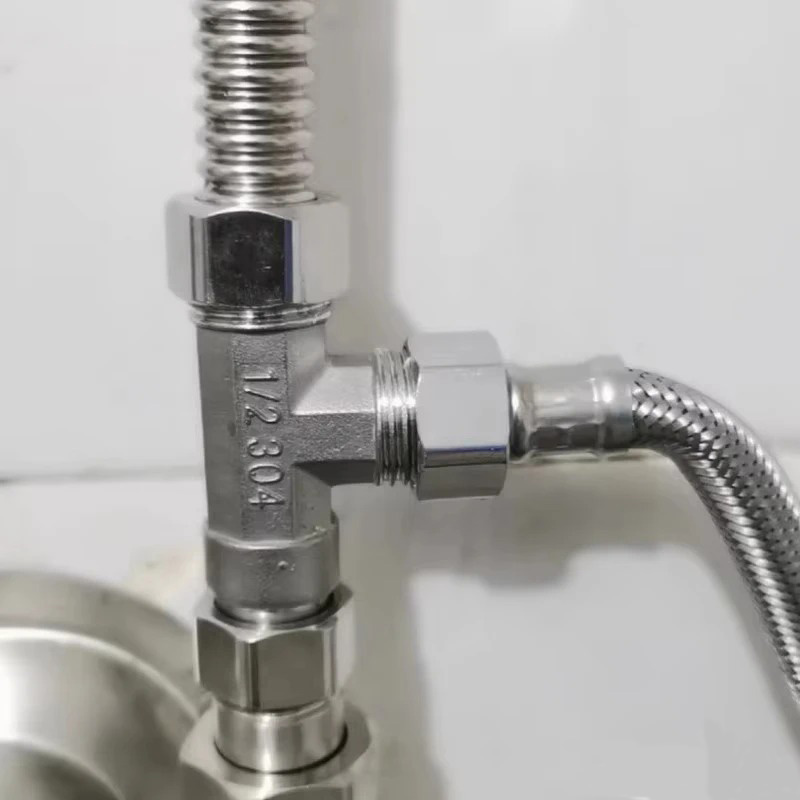 Stainless Steel T Adapter G1/  - Shower Valve Cartridge reseña y precio