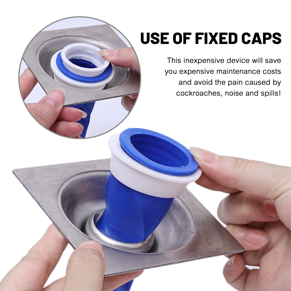 Floor Drain Anti Odor Smell Si - Drain Pipe Clip reseña y precio