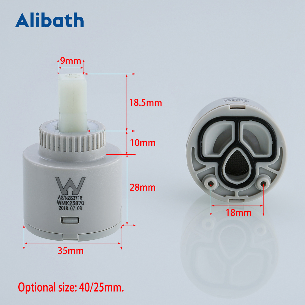 25mm / 35mm / 40mm Ceramic Car - Basin Mixer Cartridge reseña y precio