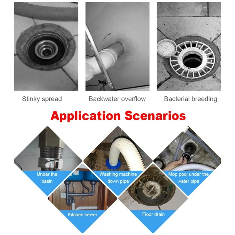 1pcs Drain Pipe Leak-proof Sea - Drain Pipe Clip reseña y precio