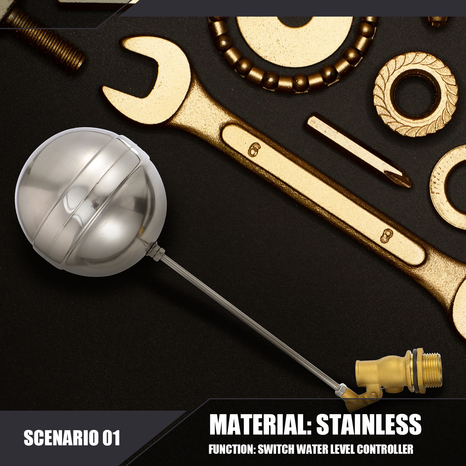 Float Ball Valve Copper Switch - Float Ball Valve reseña y precio