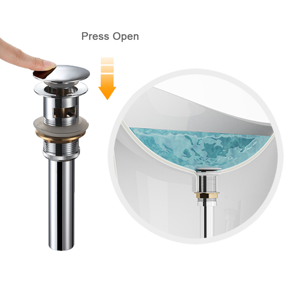 Bathroom Sink Bottle Trap Wash - Drain Pipe Clip reseña y precio