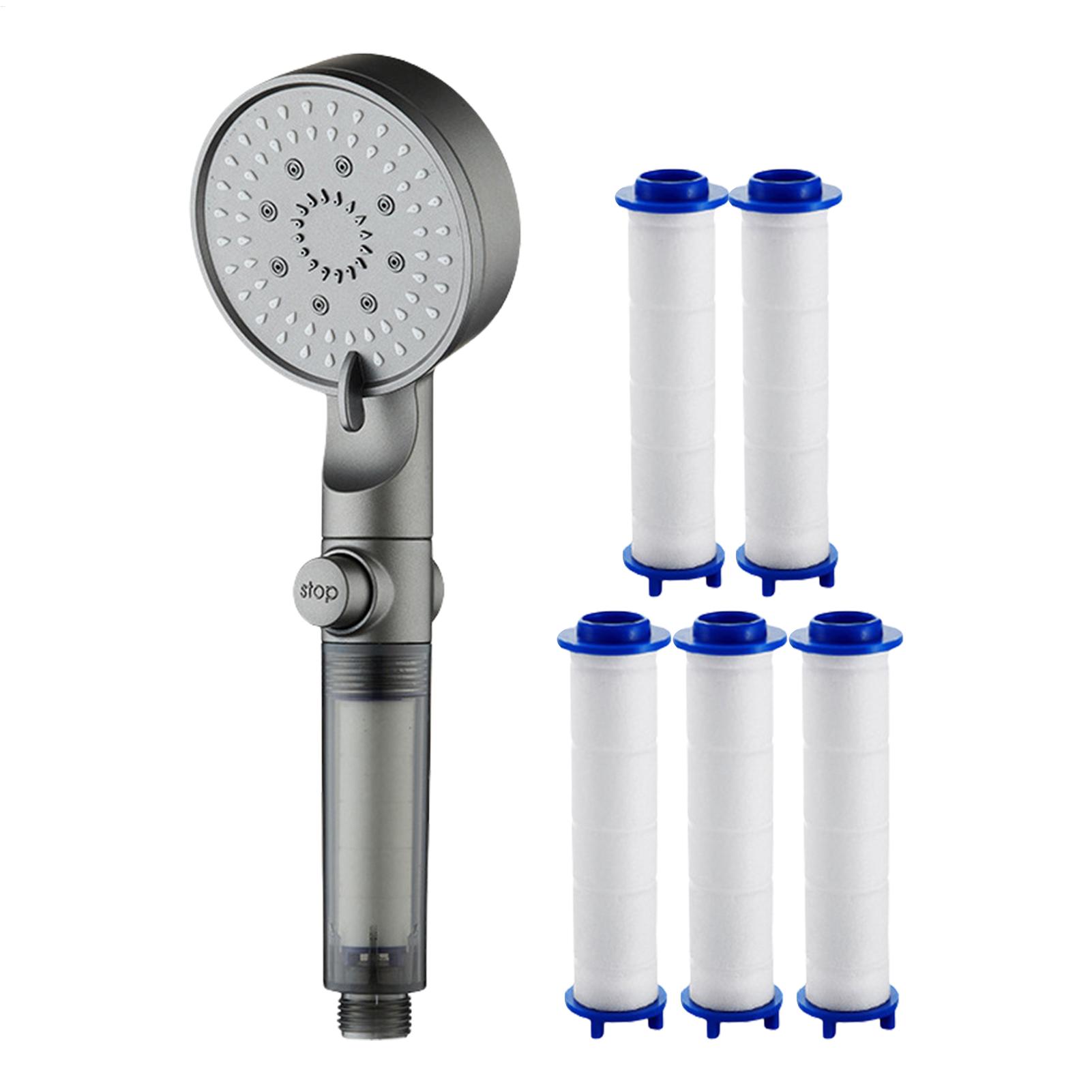 New Shower Head 5 Modes Filter - Silicone Tap Washer reseña y precio