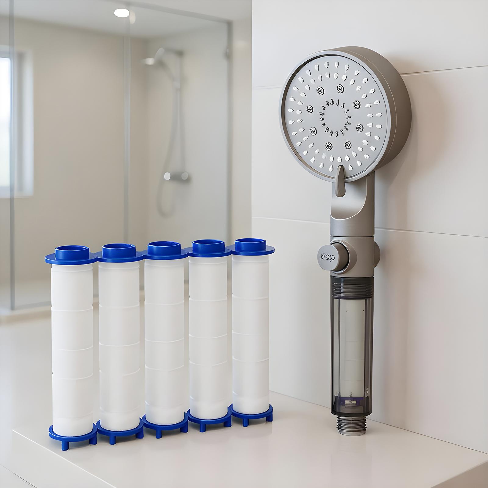 New Shower Head 5 Modes Filter - Silicone Tap Washer reseña y precio