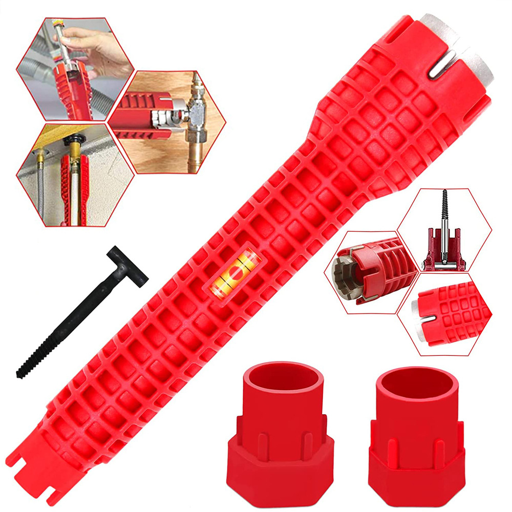 Three head red Sink wrench 8-i - Pipe Freeze Spray reseña y precio