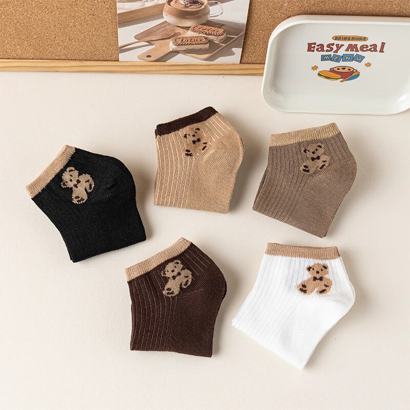 4/5/6/8 Pairs of Cute Teddy Be - Pipe Bending Spring reseña y precio