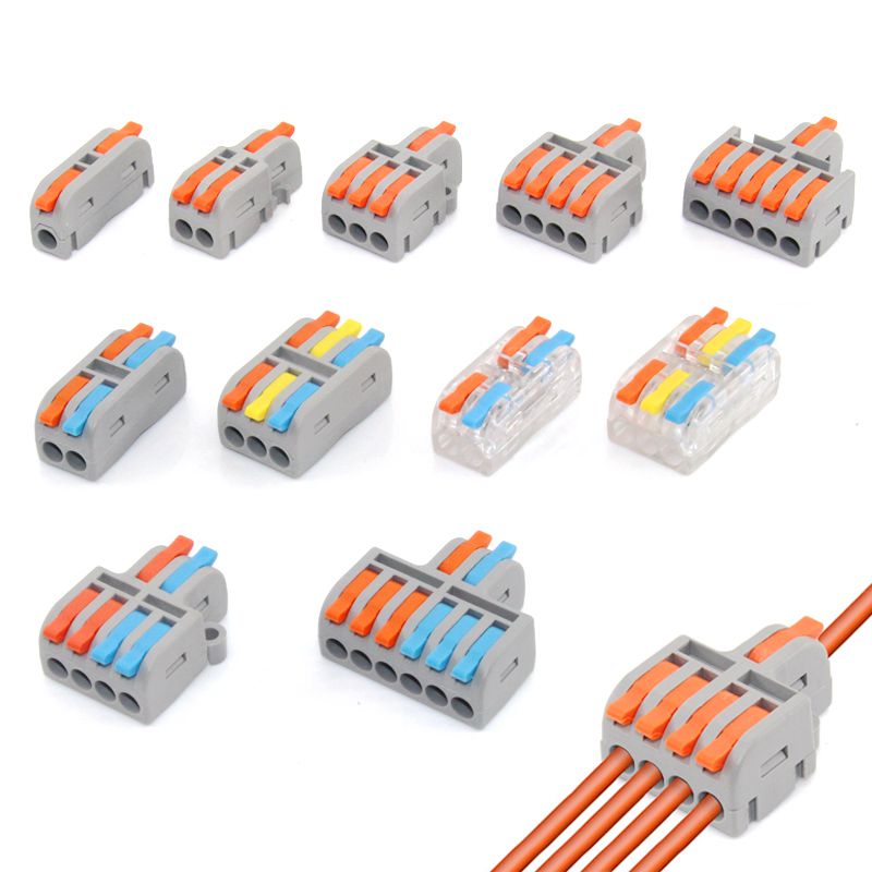 1/5/10 PCS Mini Fast Wiring Ca - Push Fit Connector reseña y precio