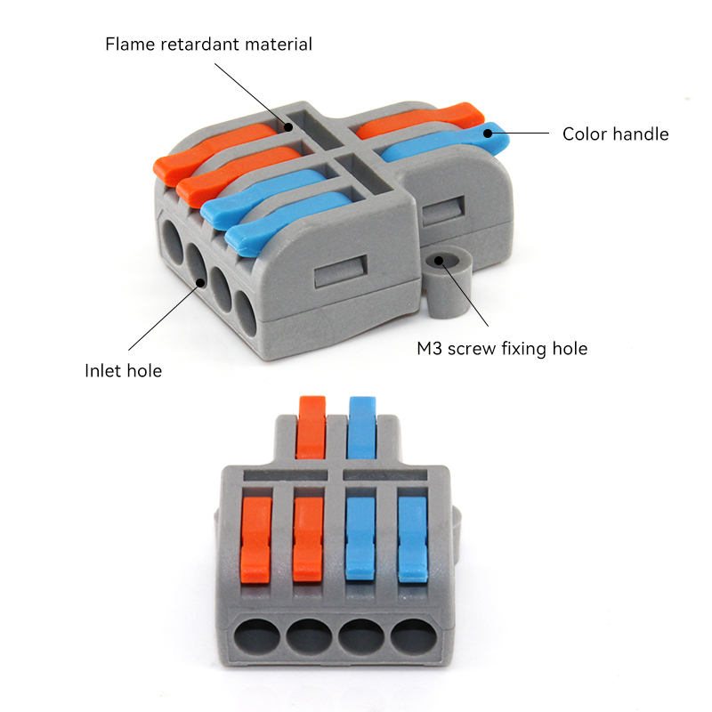 1/5/10 PCS Mini Fast Wiring Ca - Push Fit Connector reseña y precio