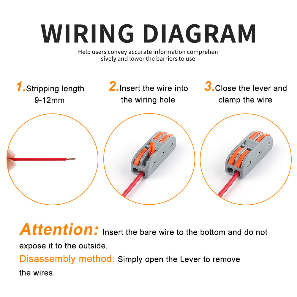 DIY GO 22PCS Lever Wire Connec - Push Fit Connector reseña y precio