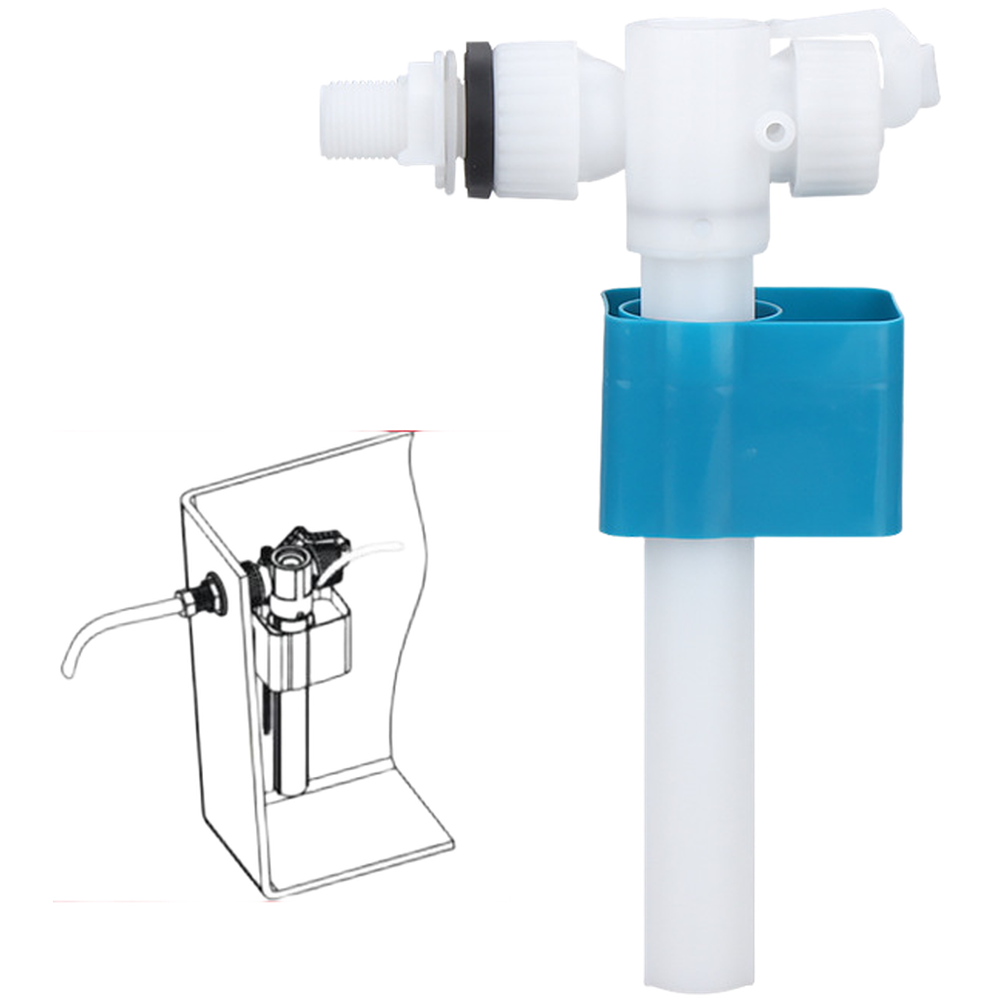 ABS Toilet Side Inlet Valve wi - Toilet Fill Valve reseña y precio