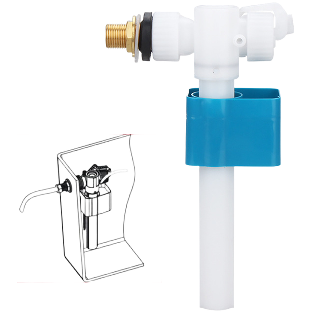 ABS Toilet Side Inlet Valve wi - Toilet Fill Valve reseña y precio