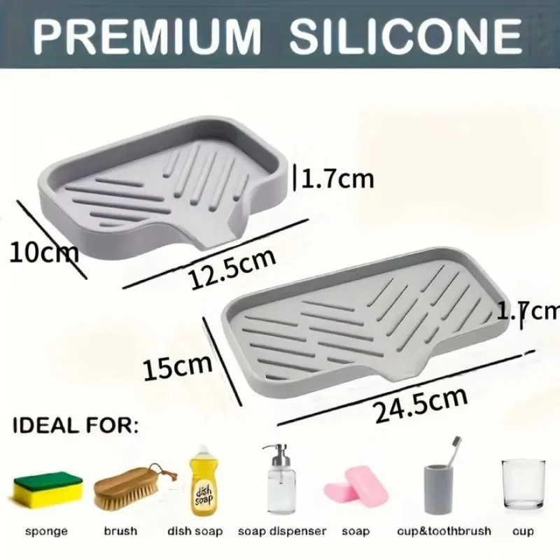Self Draining Soap Bar Holder  - Silicone Tap Washer reseña y precio