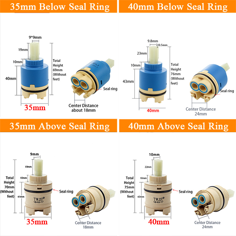 Tap Mixing High spool Valve 35 - Basin Mixer Cartridge reseña y precio