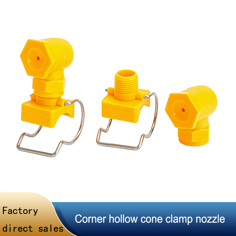 Plastic snap-on corner hollow  - Plastic Pipe Clip reseña y precio