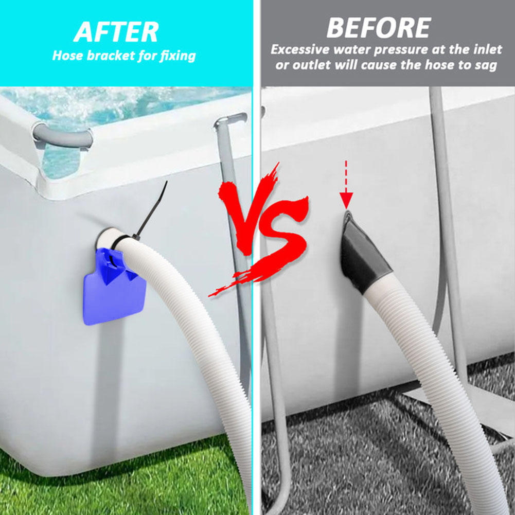 Swimming Pool Pipe Holder Moun - Plastic Pipe Clip reseña y precio