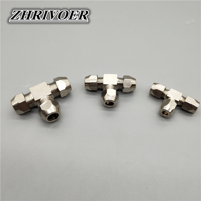 1Pcs Pneumatic Fittings Brass  - Compression Fitting Brass reseña y precio